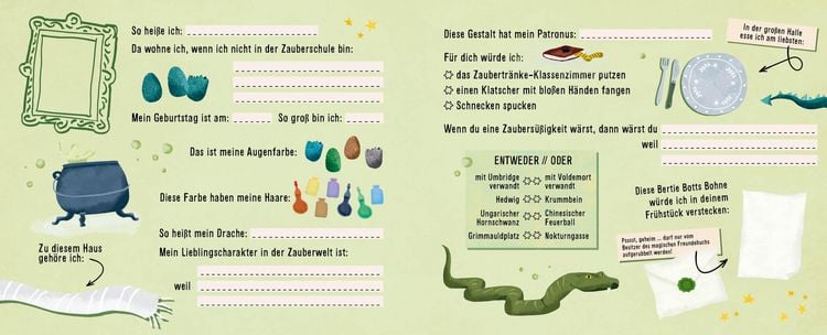 Produktbild: Mein Freundebuch für Harry Potter-Fans