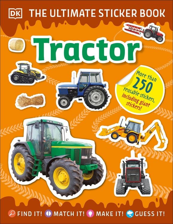 Produktbild: The Ultimate Sticker Book Tractor