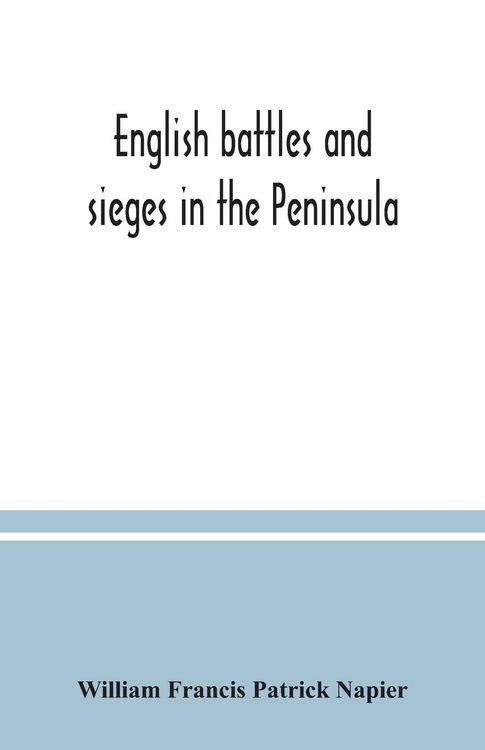 Produktbild: English battles and sieges in the Peninsula