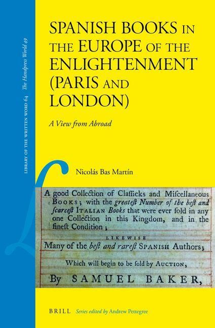 Produktbild: Spanish Books in the Europe of the Enlightenment (Paris and London)
