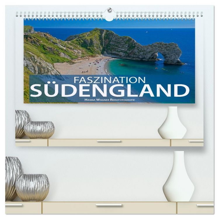 Produktbild: Faszination S&uuml;dengland (hochwertiger Premium Wandkalender 2026 DIN A2 quer), Kunstdruck in Hochglanz