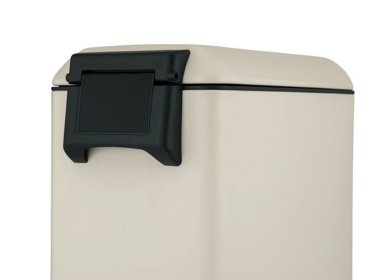 Produktbild: Treteimer Mod. Design 12 L, Easy-Close, Creme, mit herausnehmbarem Einsatz
