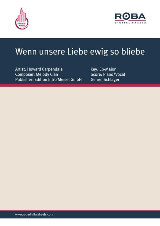 Produktbild: Wenn unsere Liebe ewig so bliebe