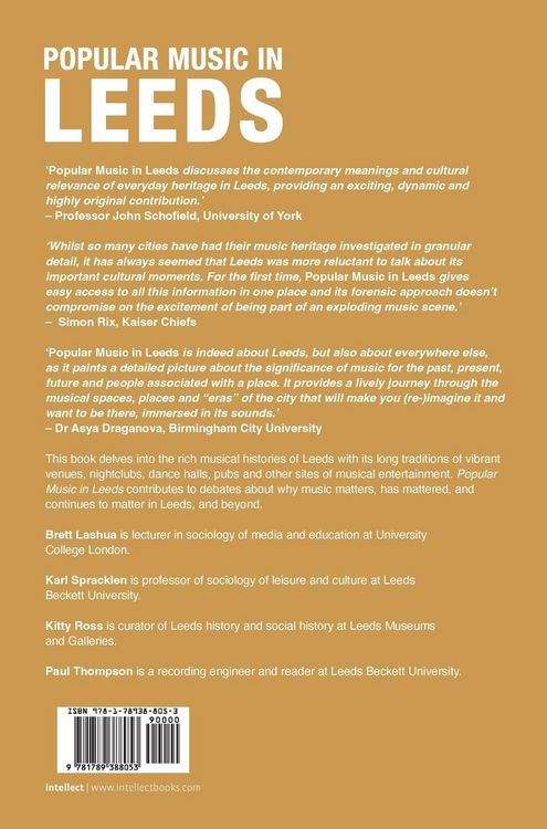 Produktbild: Popular Music in Leeds