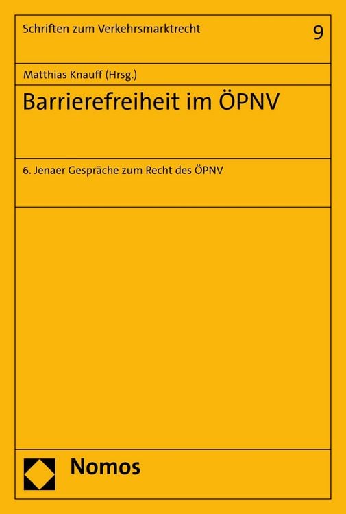 Produktbild: Barrierefreiheit im &Ouml;PNV