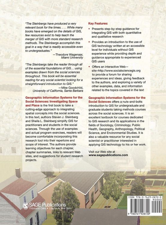 Produktbild: Geographic Information Systems for the Social Sciences