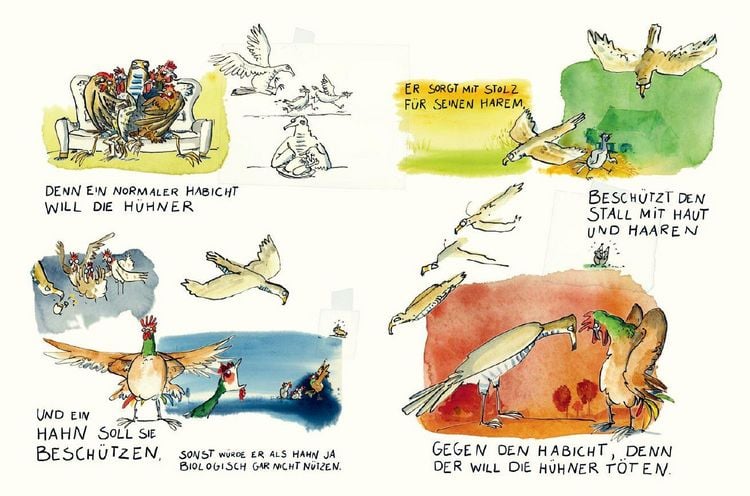 Produktbild: Der Habicht und der Hahn
