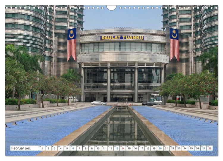 Produktbild: Malaysia &ndash; Zwischen Regenwald, Tempeln und Skyline von Kuala Lumpur (Wandkalender 2027 DIN A3 quer), CALVENDO Monatskalender