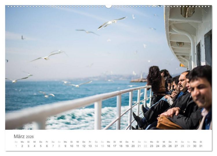 Produktbild: Istanbul - zwischen Okzident und Orient (hochwertiger Premium Wandkalender 2026 DIN A2 quer), Kunstdruck in Hochglanz