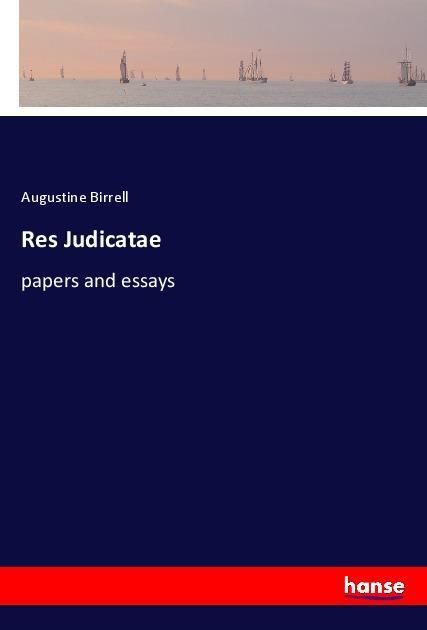 Produktbild: Res Judicatae