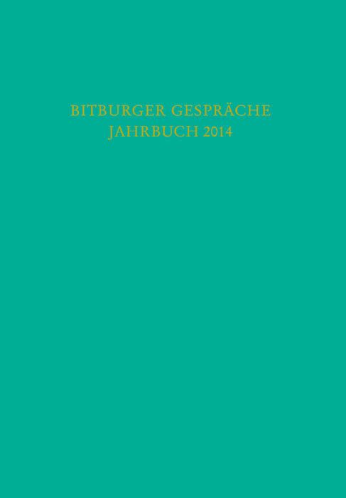 Produktbild: Bitburger Gespr&auml;che Jahrbuch 2014