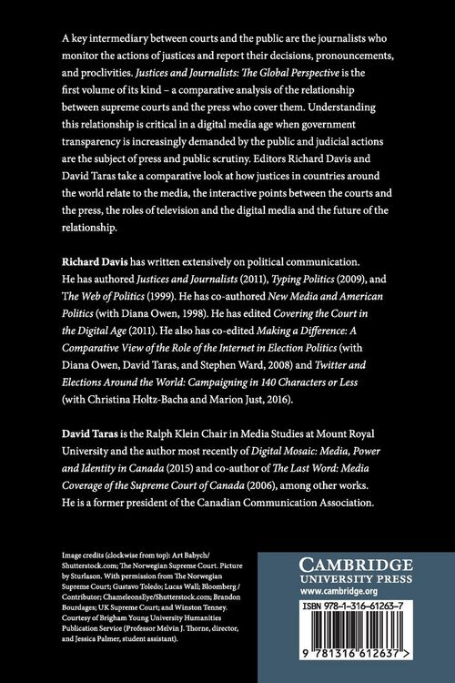 Produktbild: Justices and Journalists