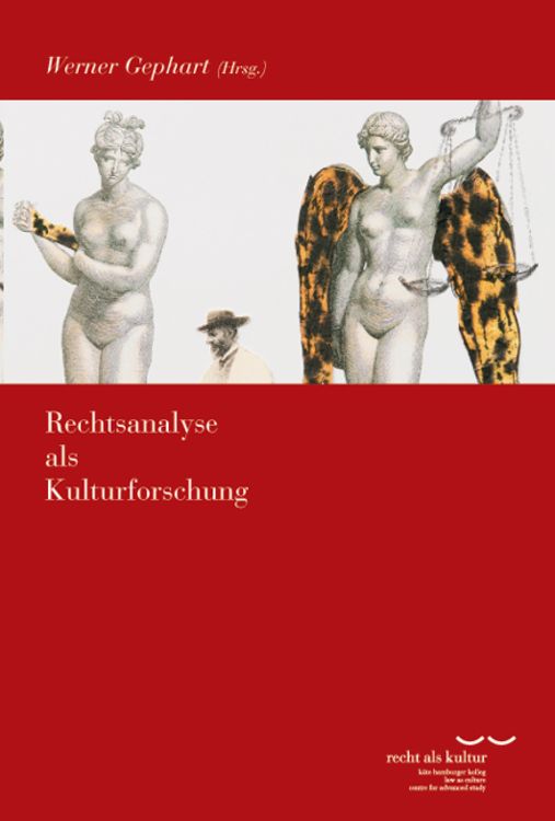 Produktbild: Rechtsanalyse als Kulturforschung
