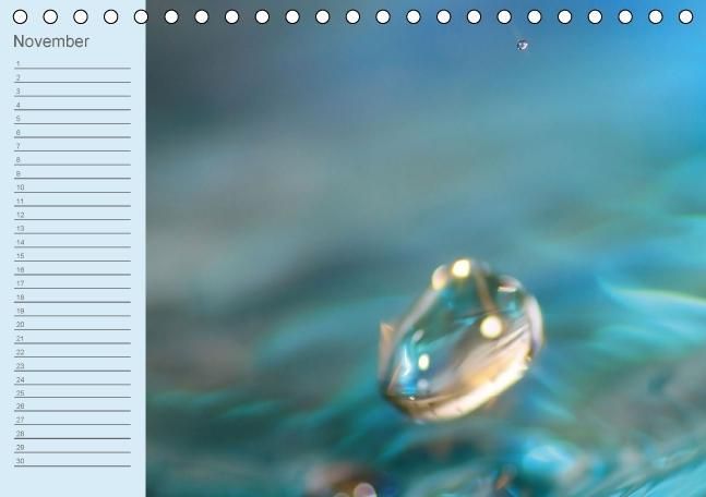 Produktbild: Geburtstagskalender "Wasser-Spiele" (Tischkalender immerw&auml;hrend DIN A5 quer)