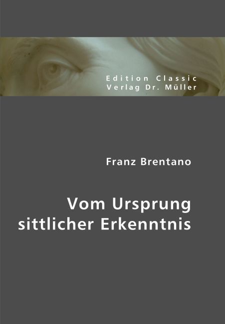 Produktbild: Vom Ursprung sittlicher Erkenntnis