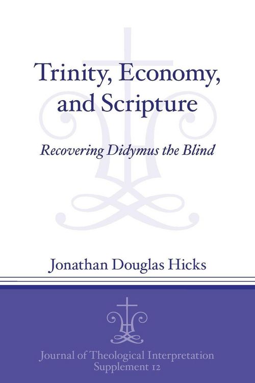 Produktbild: Trinity, Economy, and Scripture