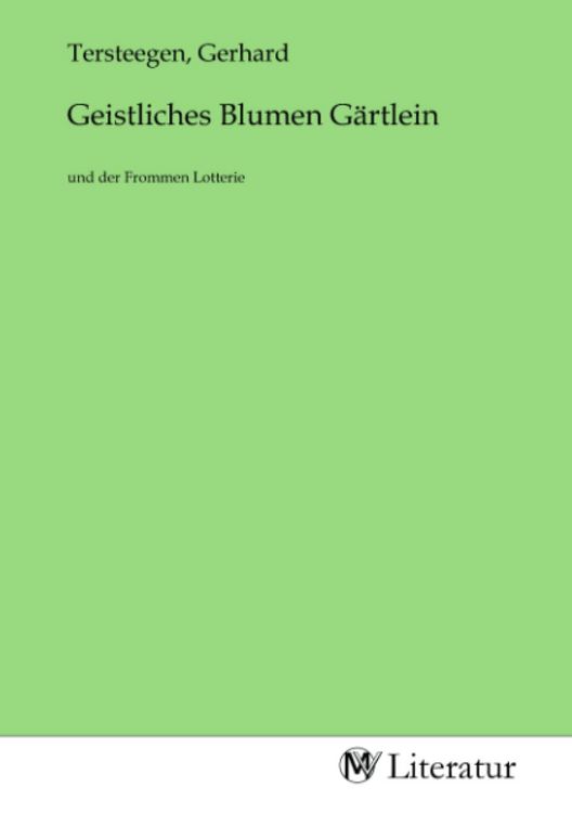 Produktbild: Geistliches Blumen G&auml;rtlein