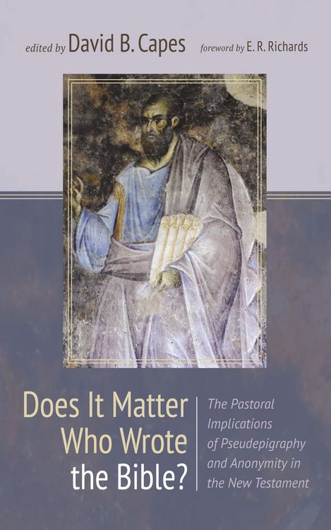 Produktbild: Does It Matter Who Wrote the Bible?
