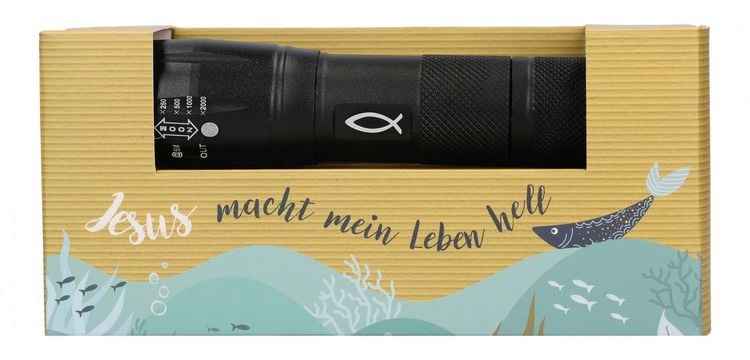 Produktbild: LED-Taschenlampe - Jesus macht mein Leben hell