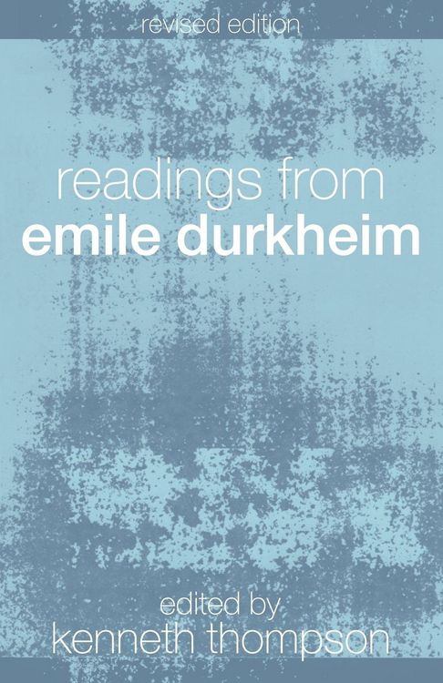 Produktbild: Readings from Emile Durkheim