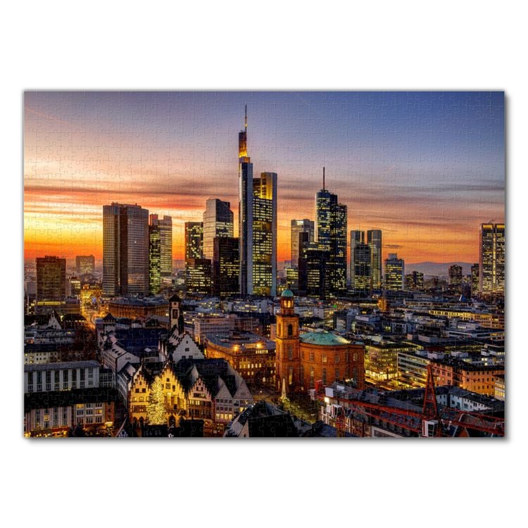 Produktbild: Lais Puzzle Frankfurt am Main bei Nacht 1000 Teile