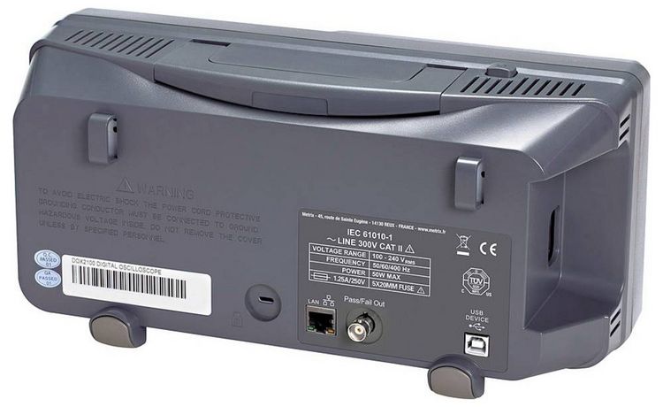 Produktbild: Metrix DOX 2025B Digital-Oszilloskop 20 MHz 2-Kanal 500 MSa/s 32 kpts 8 Bit Digital-Speicher (DSO) 1 St.