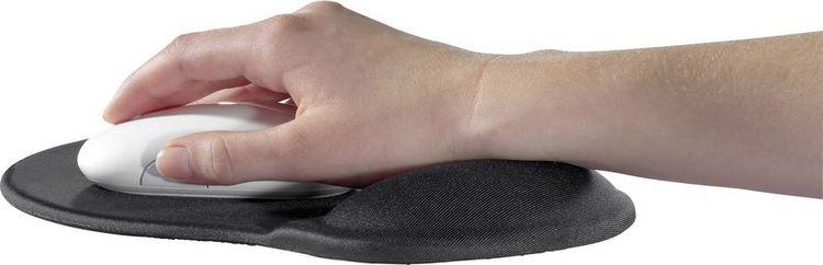 Produktbild: Durable MOUSE PAD ERGOTOP GEL - 5748 Mauspad mit Handballenauflage Schwarz