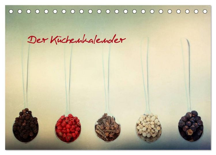 Produktbild: Der K&uuml;chenkalender (Tischkalender 2026 DIN A5 quer), CALVENDO Monatskalender