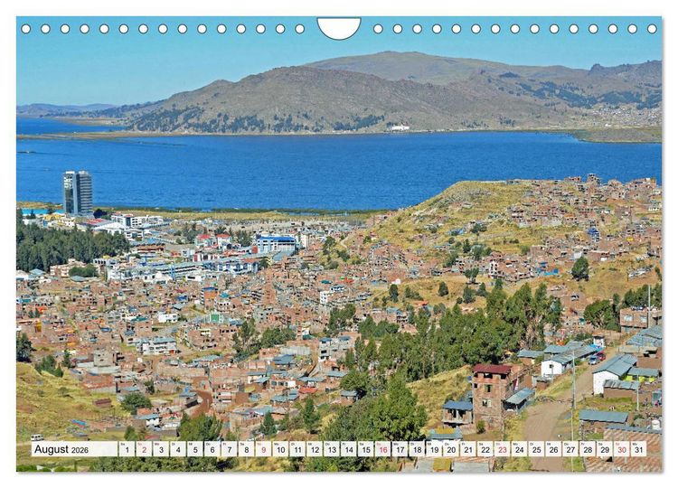 Produktbild: Faszination PERU, zwischen Anden und Regenwald (Wandkalender 2026 DIN A4 quer), CALVENDO Monatskalender