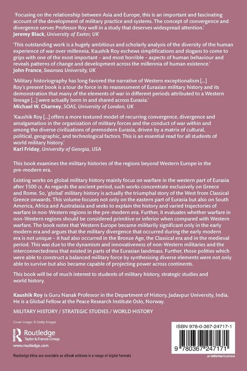 Produktbild: A Global History of Pre-Modern Warfare