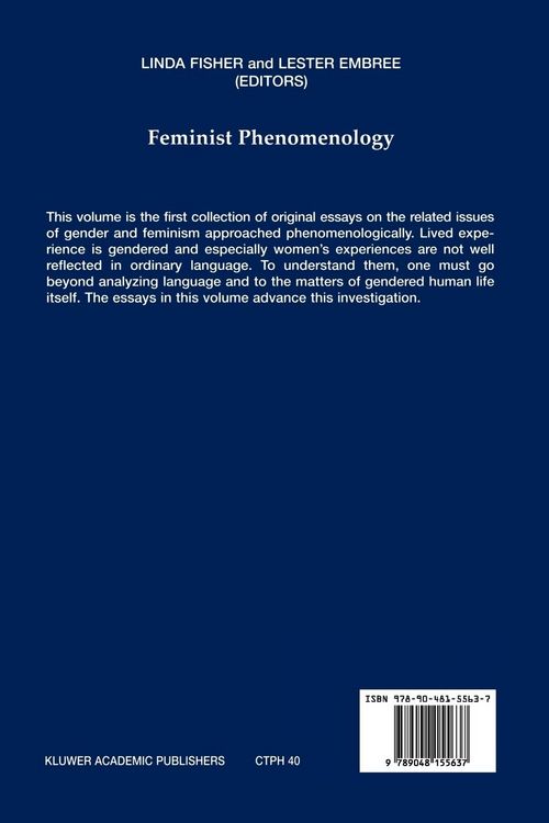 Produktbild: Feminist Phenomenology