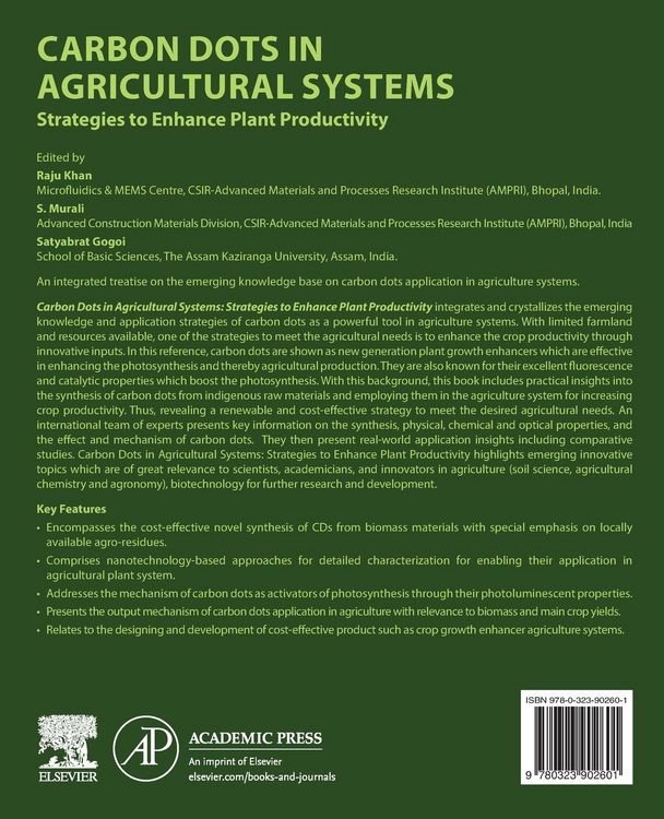 Produktbild: Carbon Dots in Agricultural Systems