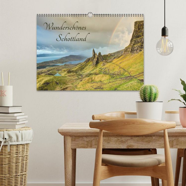 Produktbild: Wundersch&ouml;nes Schottland (Wandkalender 2026 DIN A3 quer), CALVENDO Monatskalender