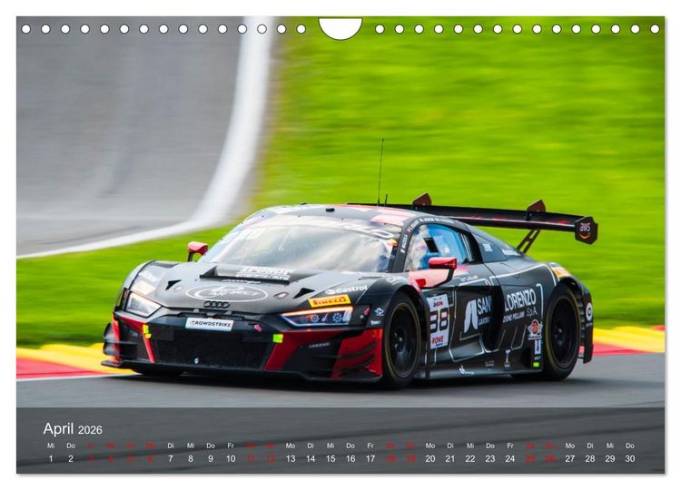Produktbild: Motorsport aus Ingolstadt (Wandkalender 2026 DIN A4 quer), CALVENDO Monatskalender