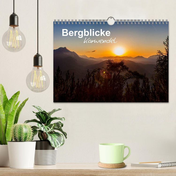 Produktbild: Bergblicke - Karwendel (Wandkalender 2026 DIN A4 quer), CALVENDO Monatskalender