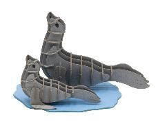 Produktbild: 3D-Modell. Seehunde