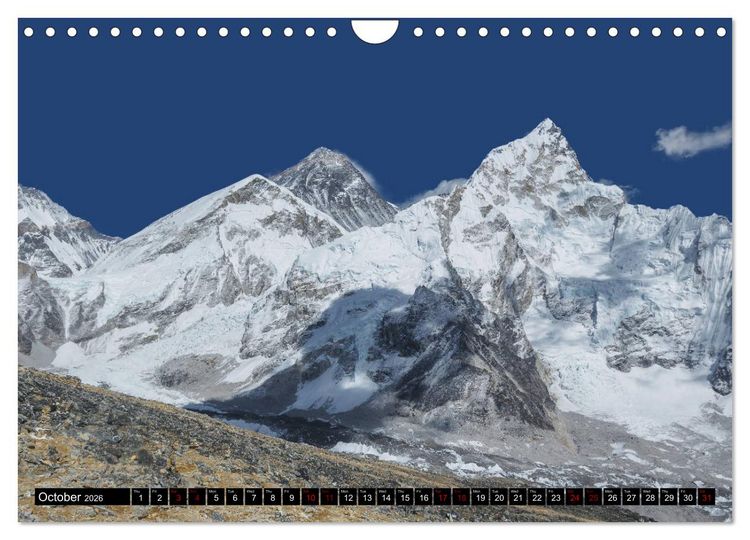 Produktbild: The Nepal Himalaya (Wall Calendar 2026 DIN A4 landscape), CALVENDO 12 Month Wall Calendar