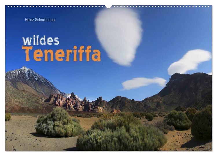 Produktbild: wildes Teneriffa (Wandkalender 2026 DIN A2 quer), CALVENDO Monatskalender