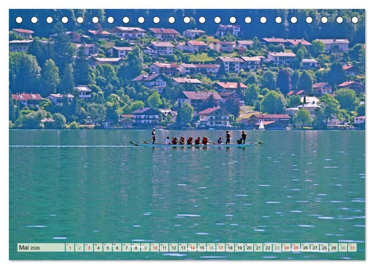 Produktbild: Kurort Bad Wiessee (Tischkalender 2026 DIN A5 quer), CALVENDO Monatskalender