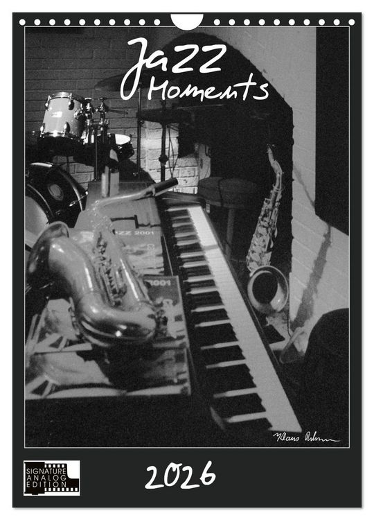 Produktbild: Jazz Moments (Wandkalender 2026 DIN A4 hoch), CALVENDO Monatskalender