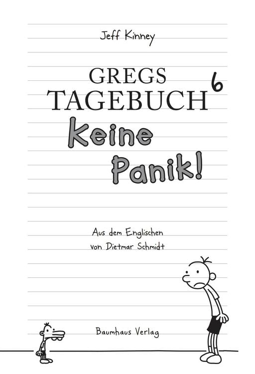 Produktbild: Keine Panik! / Gregs Tagebuch Band 6