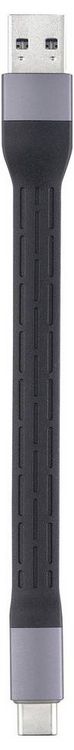 Produktbild: Renkforce USB-Kabel USB 2.0 0.15m Schwarz Flexibel, mit LED RF-6738048