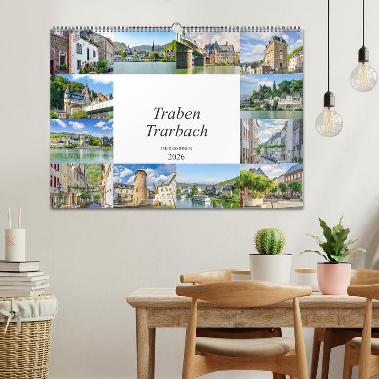 Produktbild: Traben Trarbach Impressionen (Wandkalender 2026 DIN A2 quer), CALVENDO Monatskalender