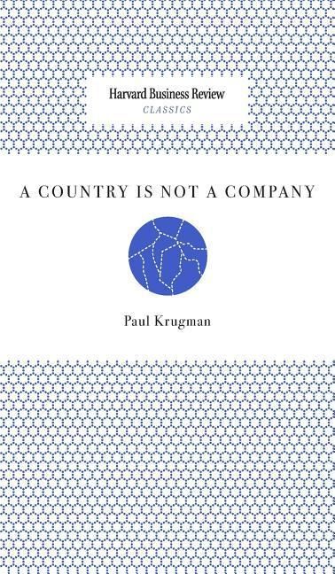 Produktbild: A Country Is Not a Company