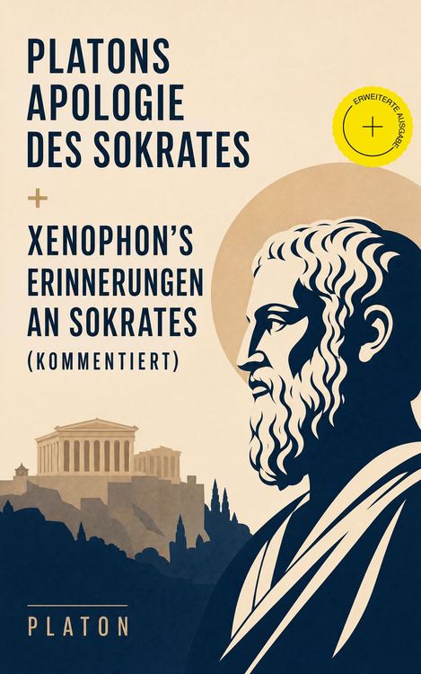 Produktbild: Platons Apologie des Sokrates + Xenophon's Erinnerungen an Sokrates (Kommentiert)