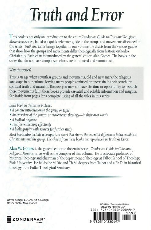 Produktbild: The Truth and Error