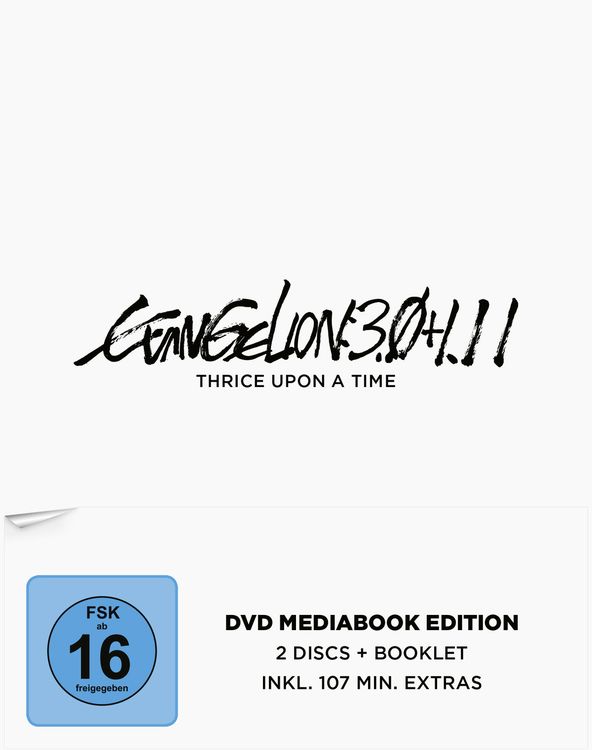 Produktbild: Evangelion: 3.0+1.11 Thrice Upon a Time - Mediabook - Special Edition [2 DVDs]