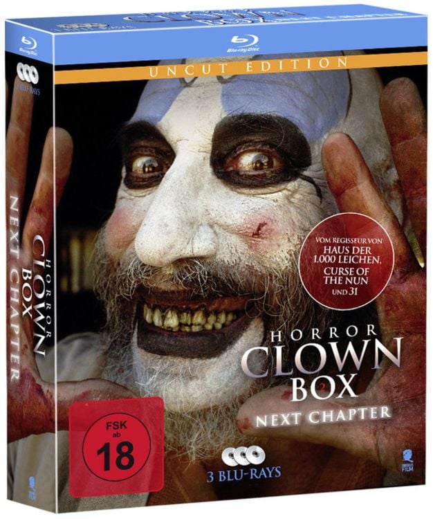 Bild vom Artikel Horror Clown Box 2 - Uncut Edition  [3 BRs] vom Autor Madeleine Heil