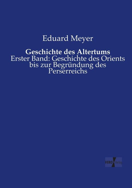 Produktbild: Geschichte des Altertums