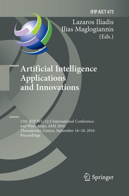 Produktbild: Artificial Intelligence Applications and Innovations